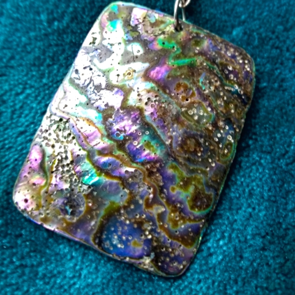 Antique/Vintage abalone necklace